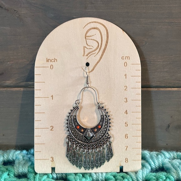 Jewelry - 3/$10 Bohemian Silver Tone Dangle Earrings